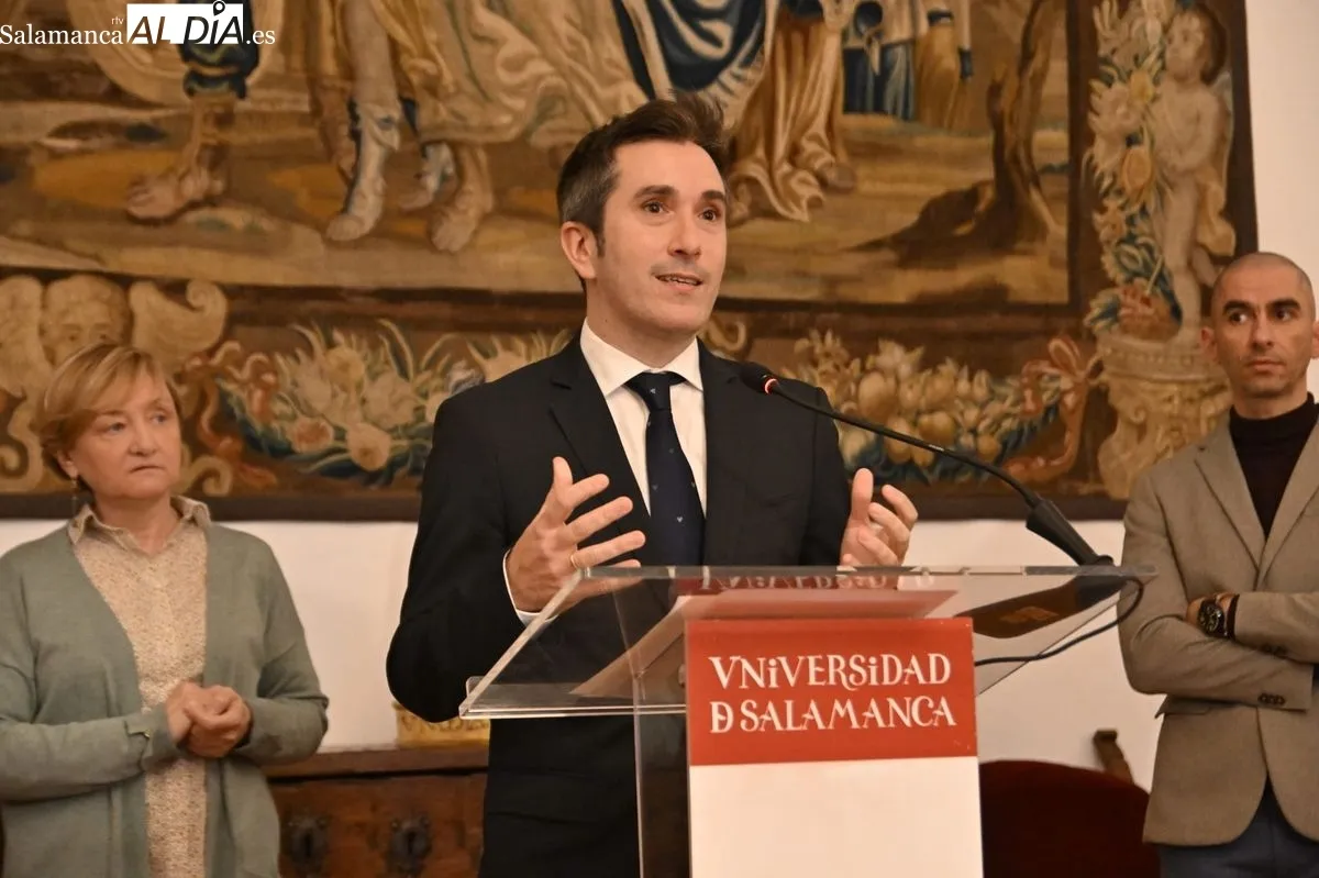 Inauguración del nuevo espacio expositivo de la Casa Museo Unamuno, dedicado al proceso creativo de este escritor. Foto de SALAMANCA AL DÍA