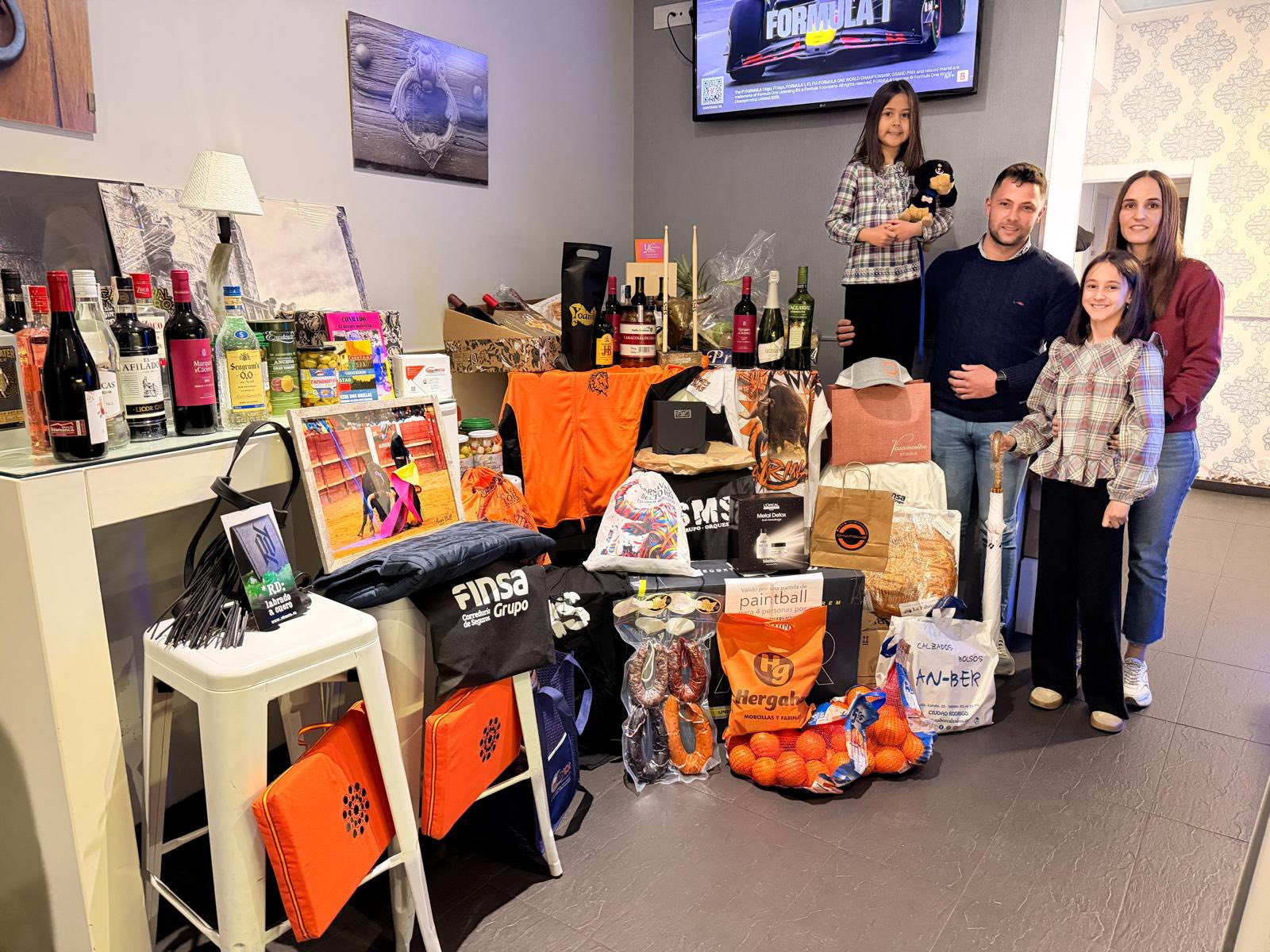 Cesta del Antruejo 2026 para la familia Egido González