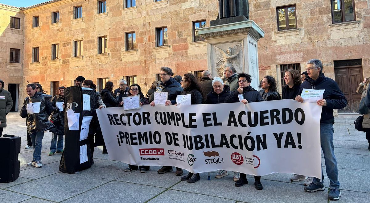 El personal docente e investigador laboral de la USAL percibe hasta 4.000 euros menos al año que sus homólogos de otras comunidades 