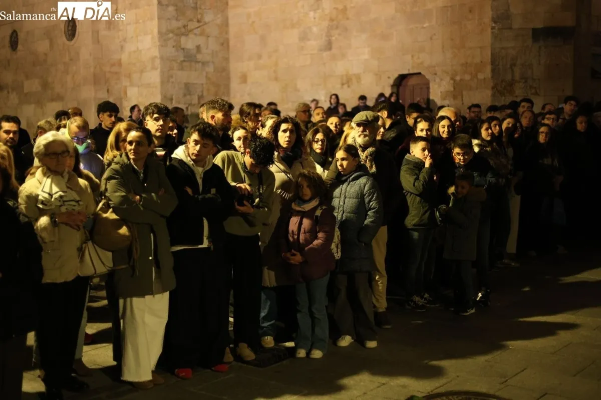Procesión del Cristo de los Doctrinos y la Virgen de la Amargura de la Confradía de la Vera Cruz. Fotos: David Sañudo
