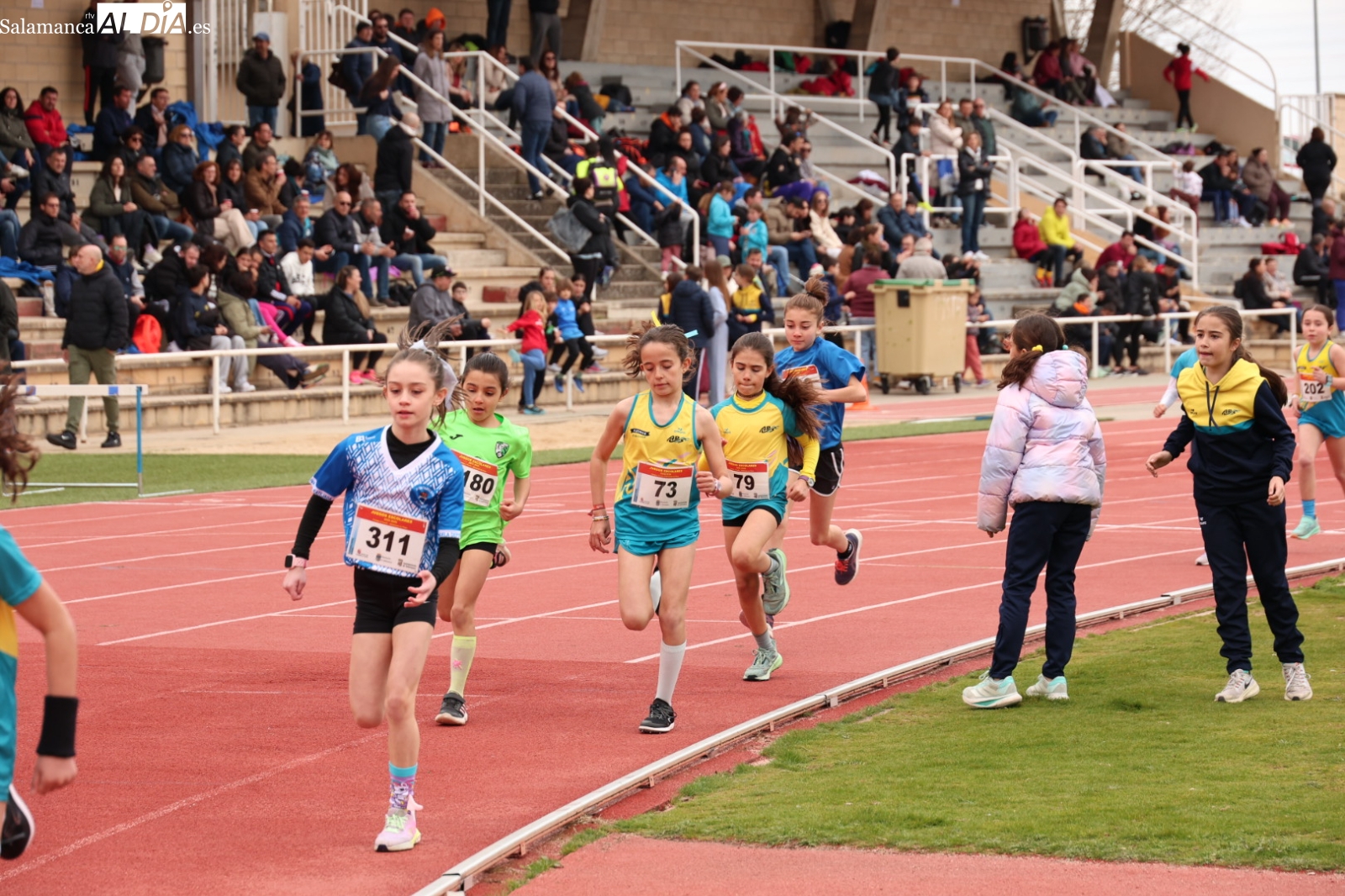 FOTOS | Vibrante primera jornada en Las Pistas de los Juegos Escolares en las categorías alevín y cadete