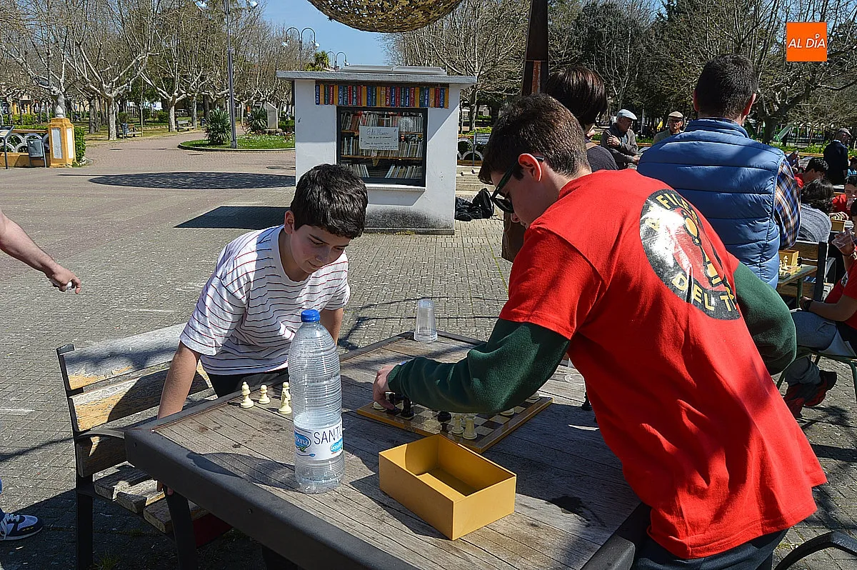 Torneo de ajedrez entre el IES Tierra y IES Fray Diego Tadeo 