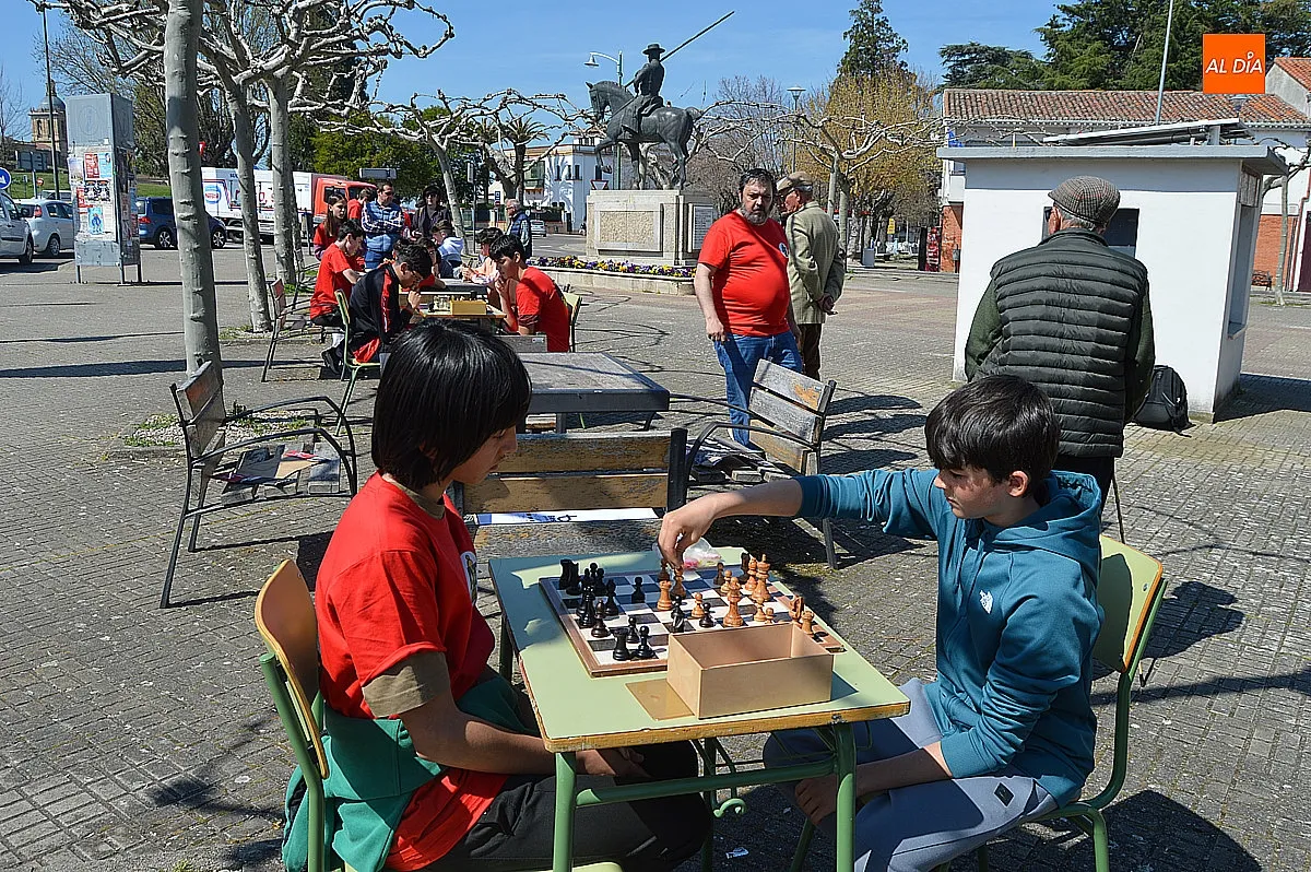 Torneo de ajedrez entre el IES Tierra y IES Fray Diego Tadeo 