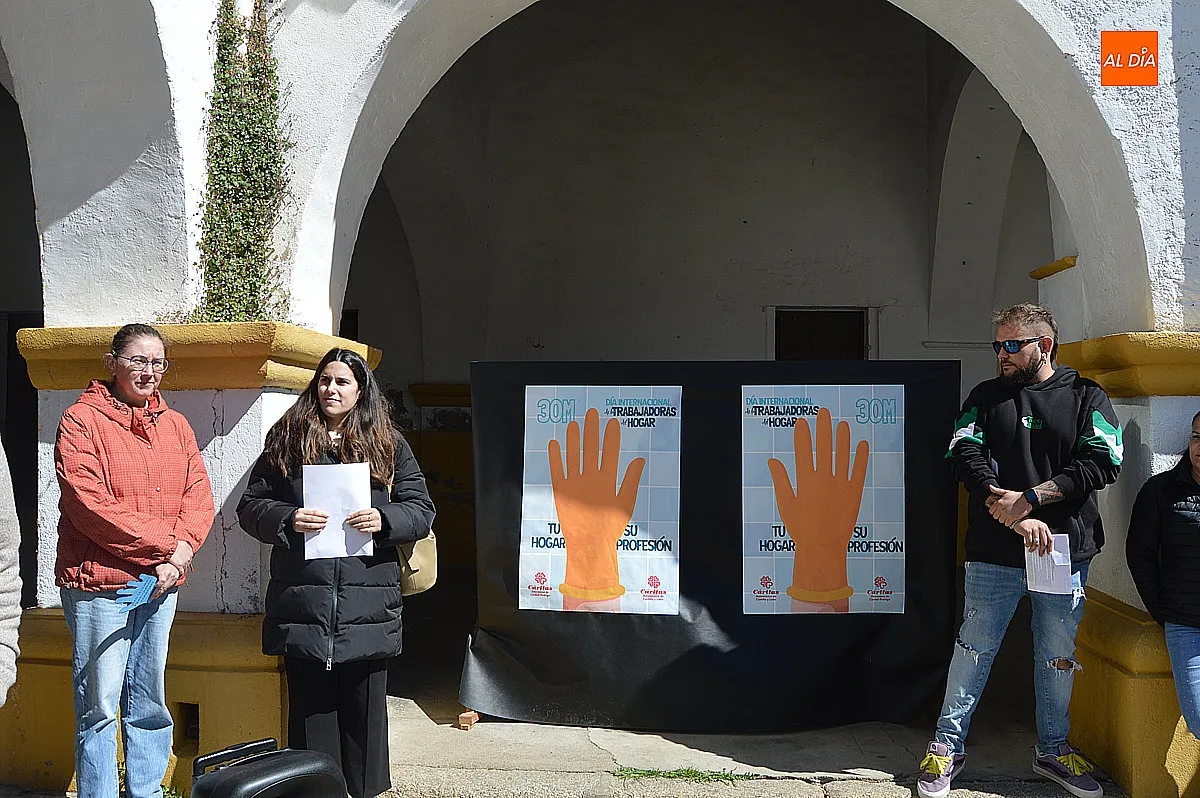 Caritas en la Plazuela del Buen Alcalde 
