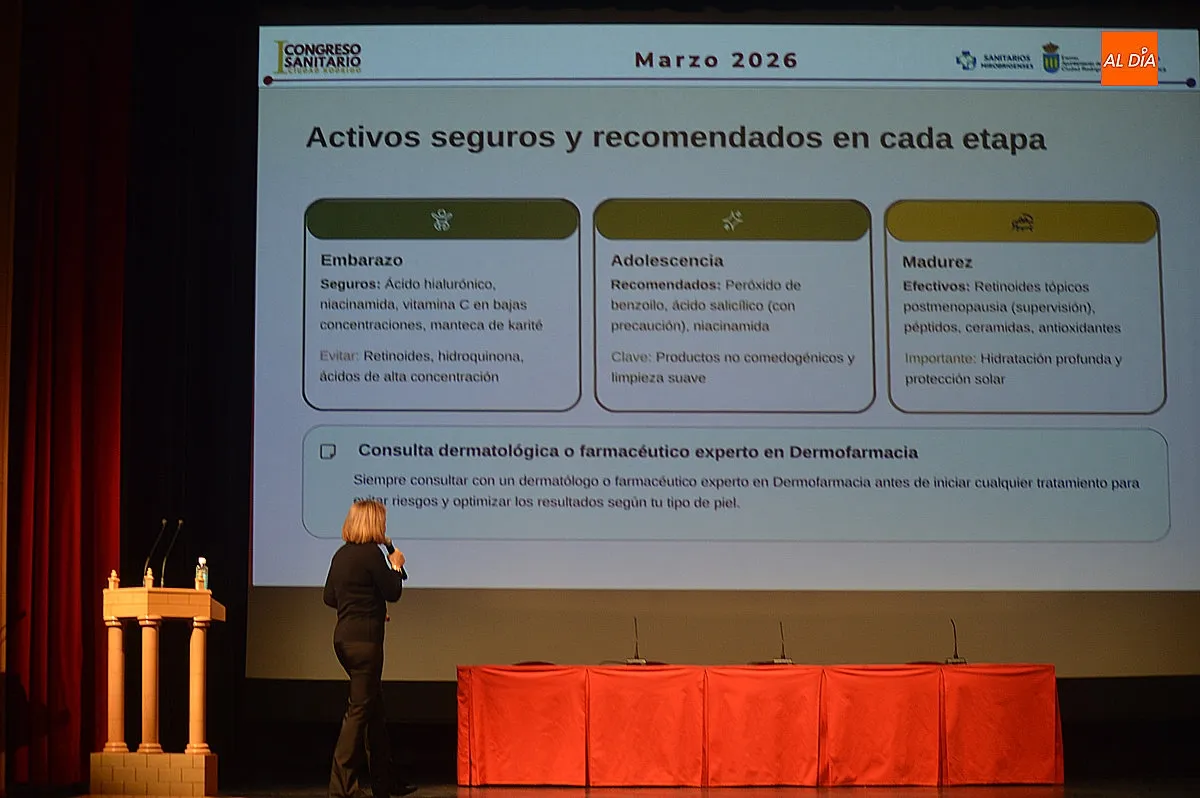 I Congreso Sanitario en Teatro Fernando Arrabal de ciudad Rodrigo 