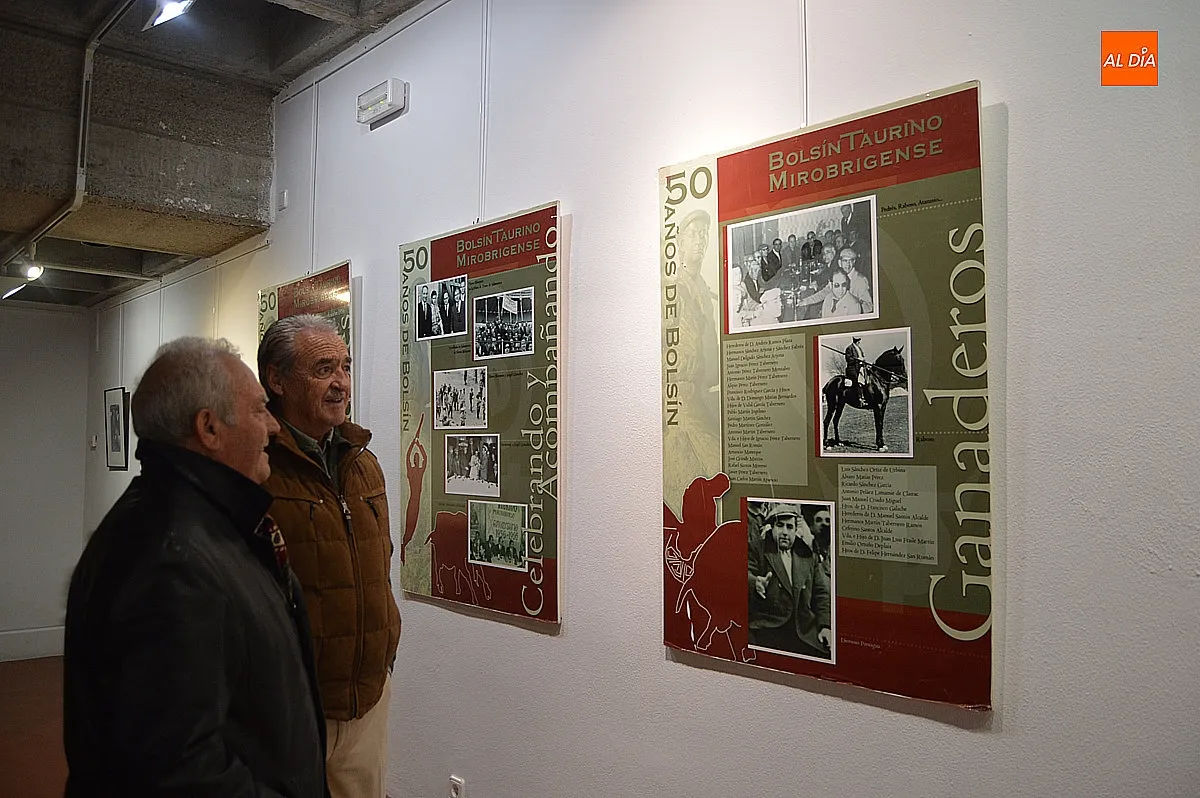 Exposición fotográfica del Bolsín Taurino Mirobrigense en la Casa de la Cultura 