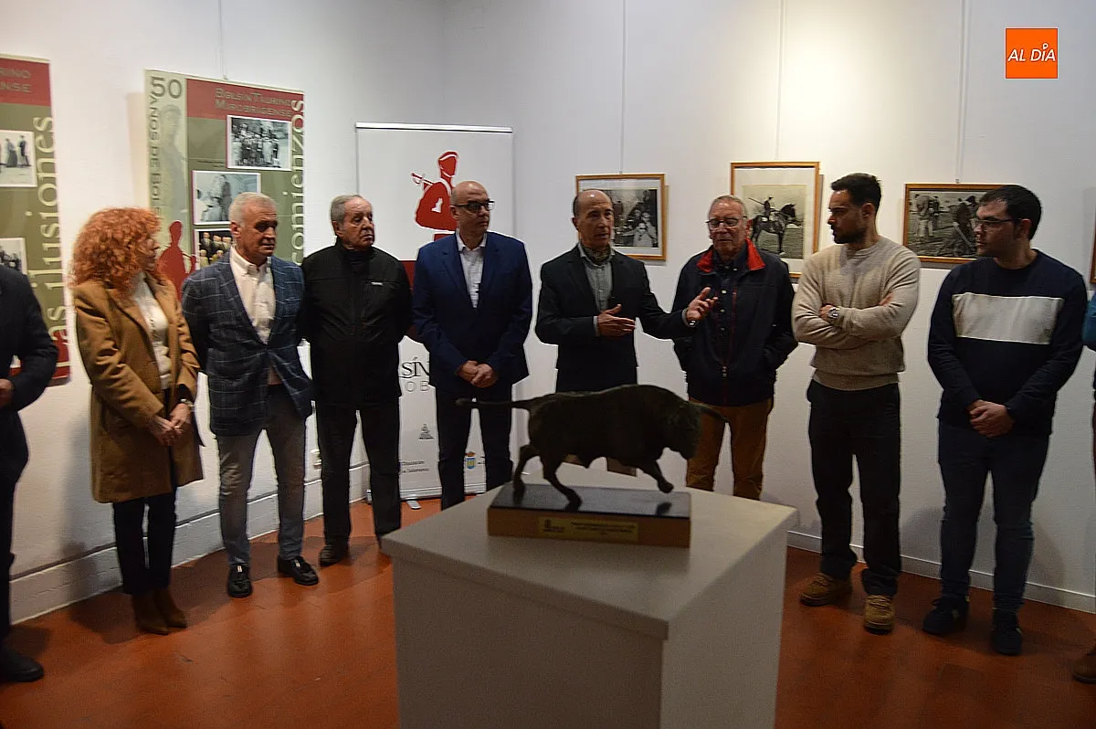 Exposición fotográfica del Bolsín Taurino Mirobrigense en la Casa de la Cultura 