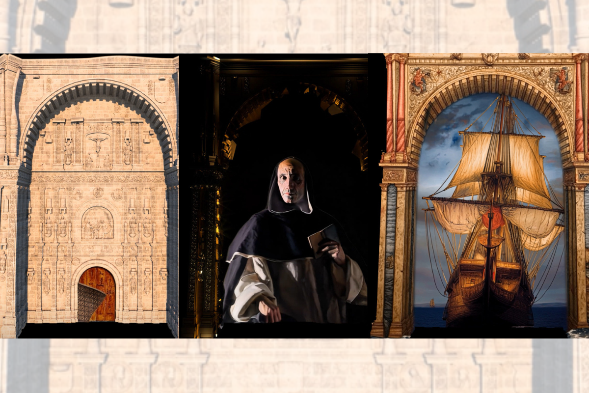 La fachada de San Esteban acogerá un videomapping por el V Centenario de la Escuela de Salamanca