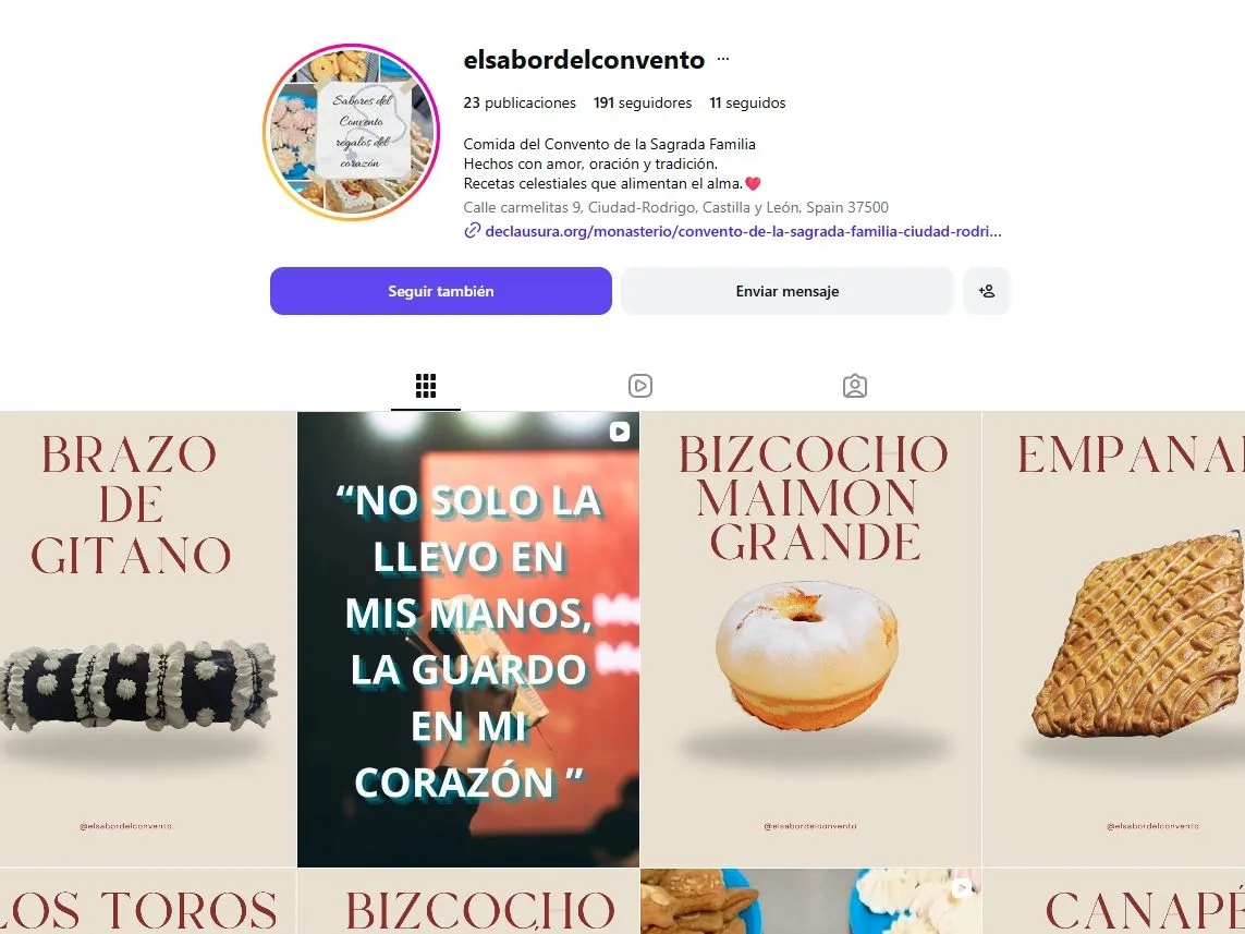 Foto 2 - Las Carmelitas  llevan sus dulces artesanales a las redes con &ldquo;El sabor del convento&rdquo;