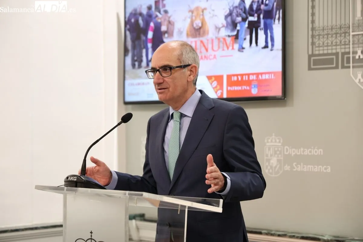 Presentación en la Diputación de la nueva Feria Bovinum. Foto de David Sañudo