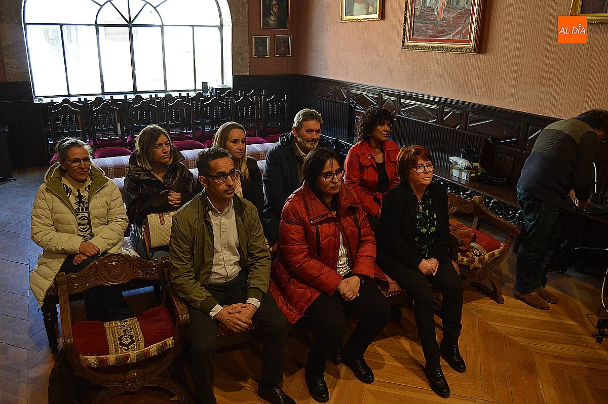 Clausura del curso Asistir II en el Salón de Plenos del Ayuntamiento 