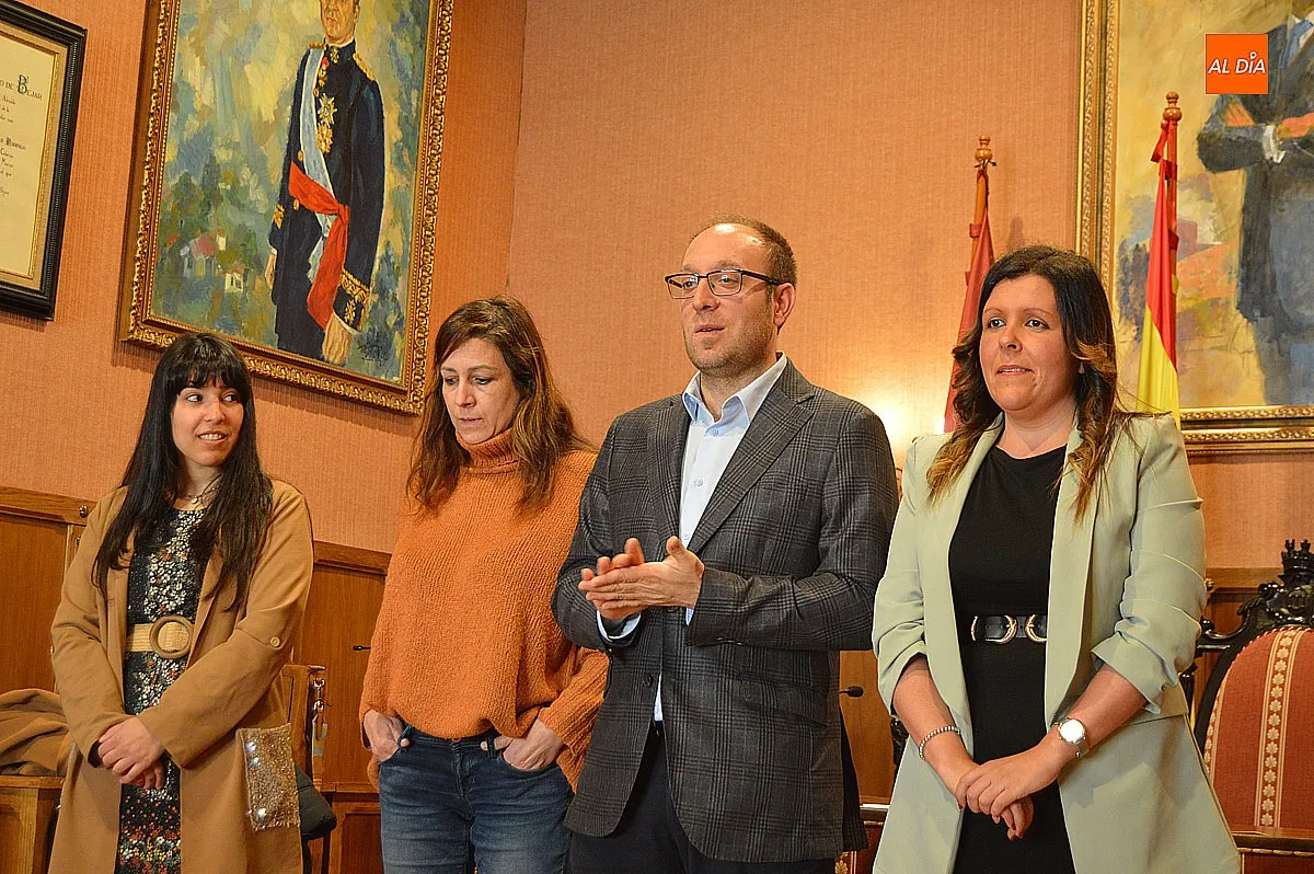 Clausura del curso Asistir II en el Salón de Plenos del Ayuntamiento 