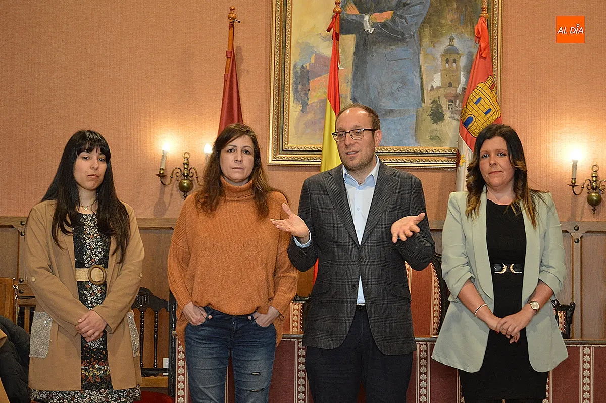 Clausura del curso Asistir II en el Salón de Plenos del Ayuntamiento 
