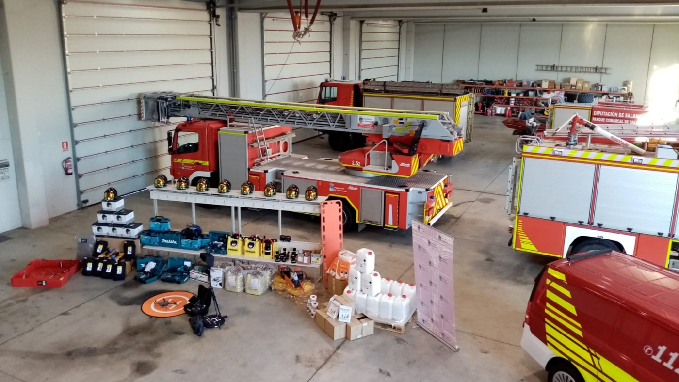 Bomberos Diputación Salamanca: 1.834 intervenciones en 2025