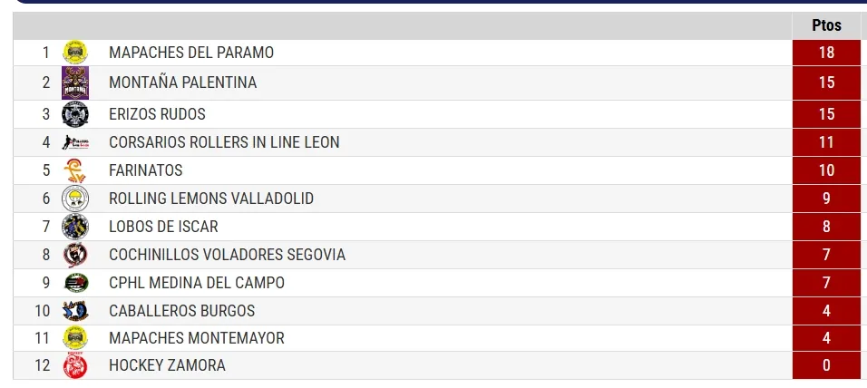 Foto 10 - El equipo Farinato Roleros se sit&uacute;a 5&ordm; en la Liga Regional de Hockey L&iacute;nea
