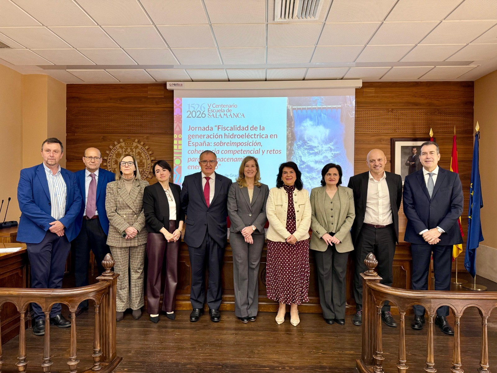 Piden en la USAL una fiscalidad hidroeléctrica más justa