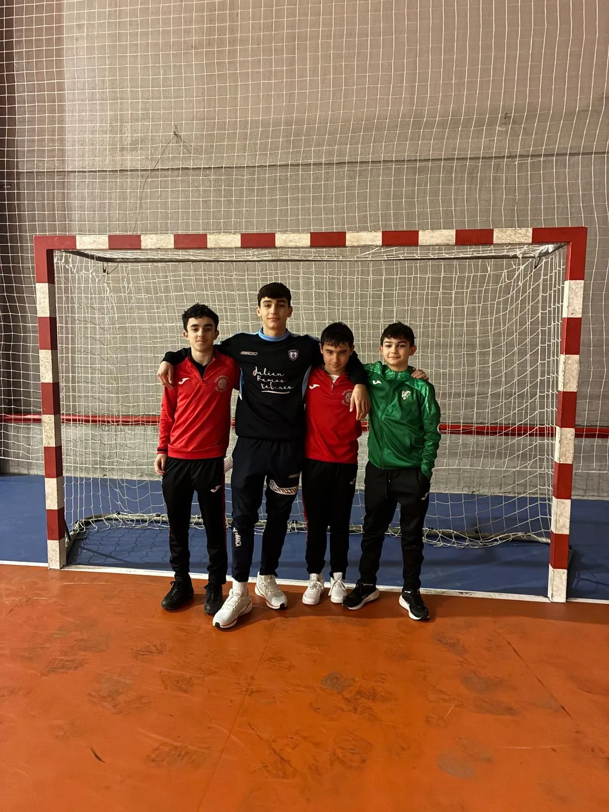 David Segovia y Álvaro Hernández con la selección de Castilla y León 