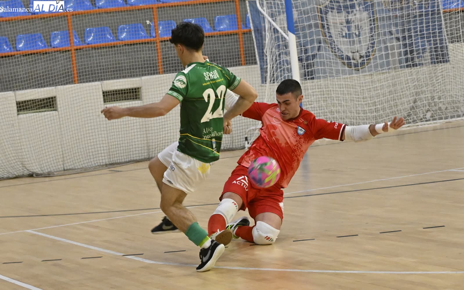 Alonso, portero del Salamanca FS, se lesiona de gravedad y estará entre ocho y nueves meses de baja