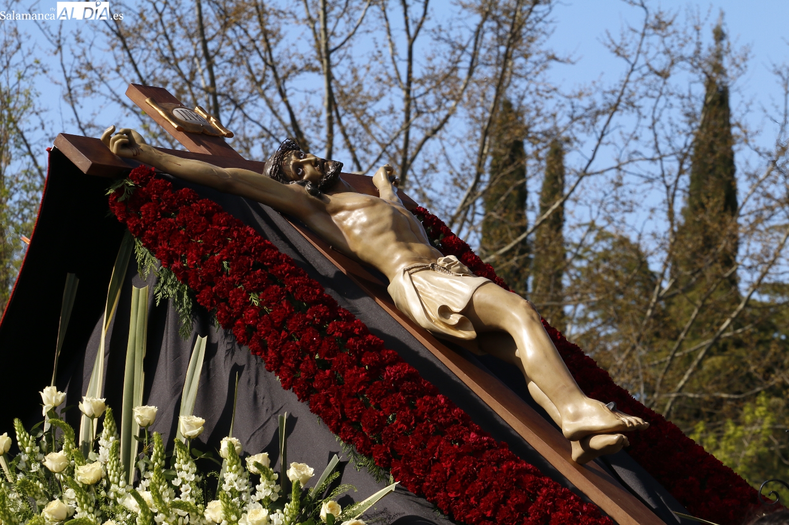 Procesión Sábado Santo Hermandad del Silencio en Salamanca 