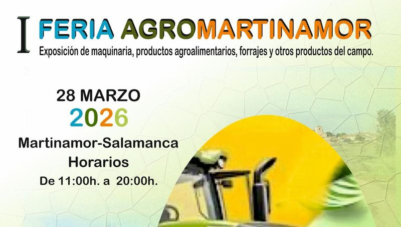Feria agroalimentaria Agromartinamor el 28 de marzo