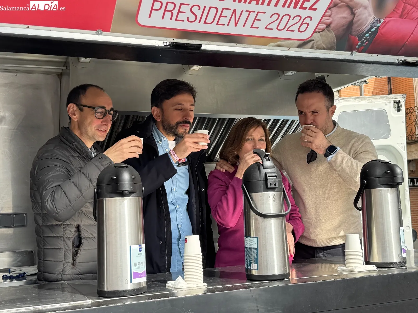 Foto 2 - El PSOE reivindica su gesti&oacute;n en Pe&ntilde;aranda y pide "una oportunidad al cambio" en Castilla y Le&oacute;n
