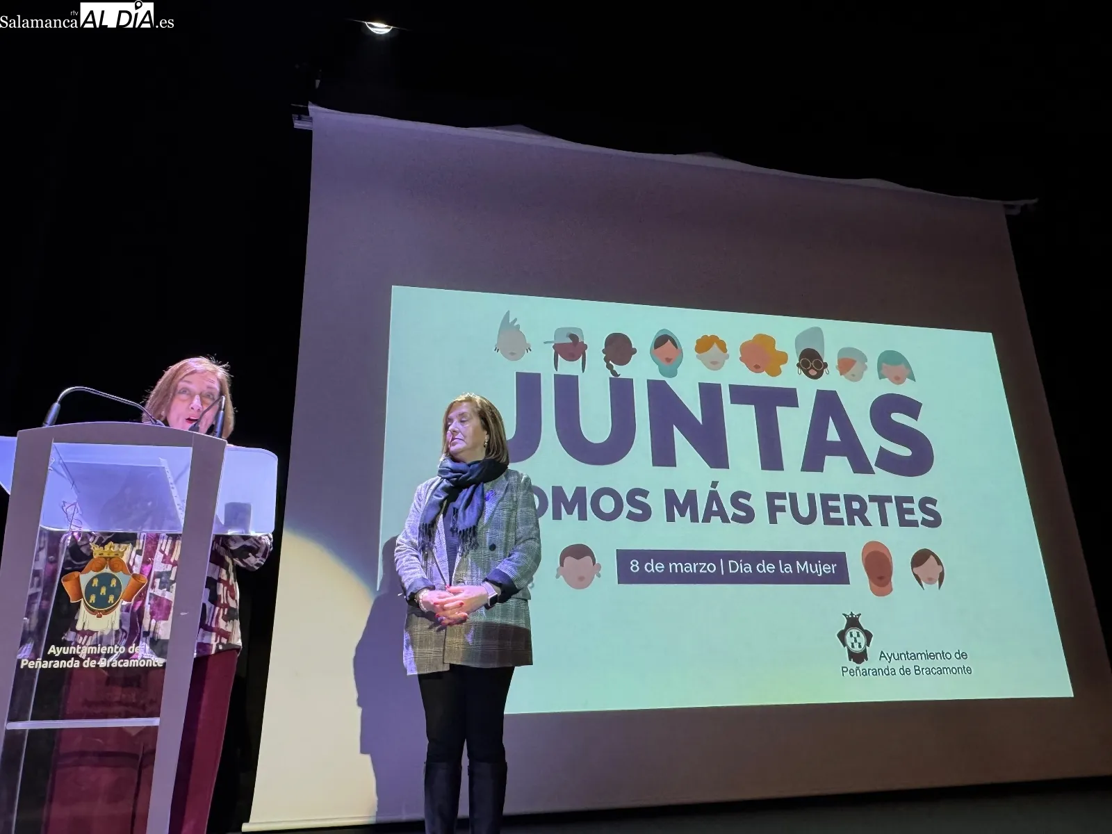 Acto central del 8M en Peñaranda