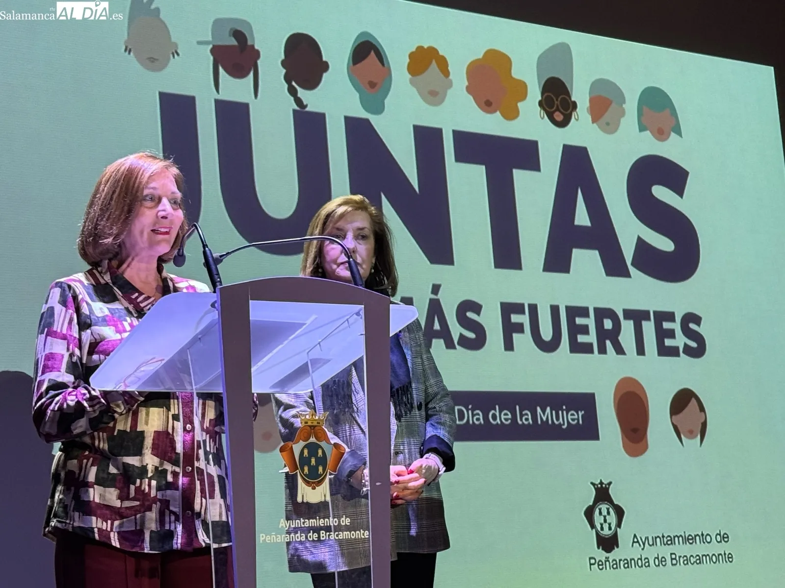Acto central del 8M en Peñaranda