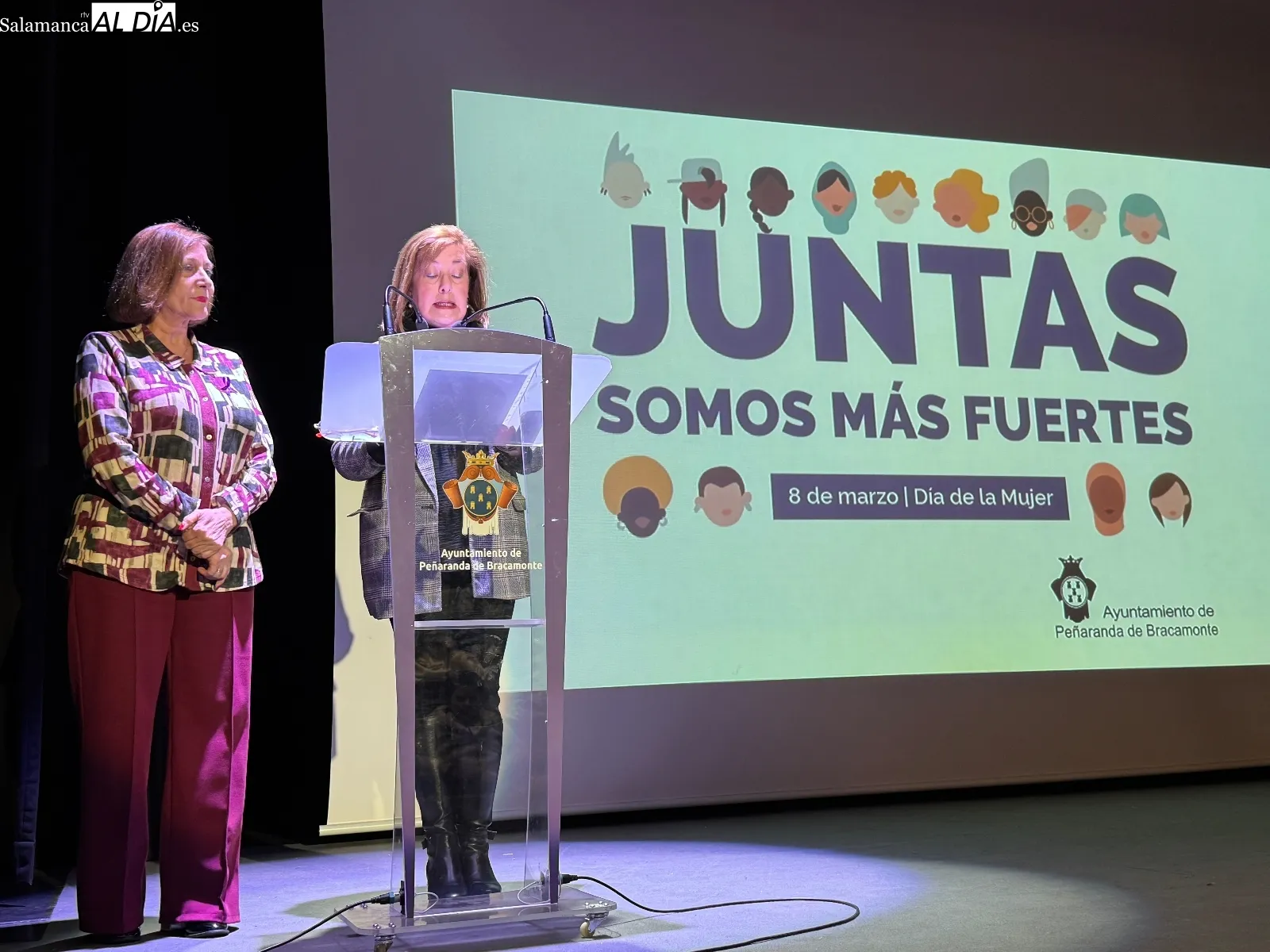 Acto central del 8M en Peñaranda