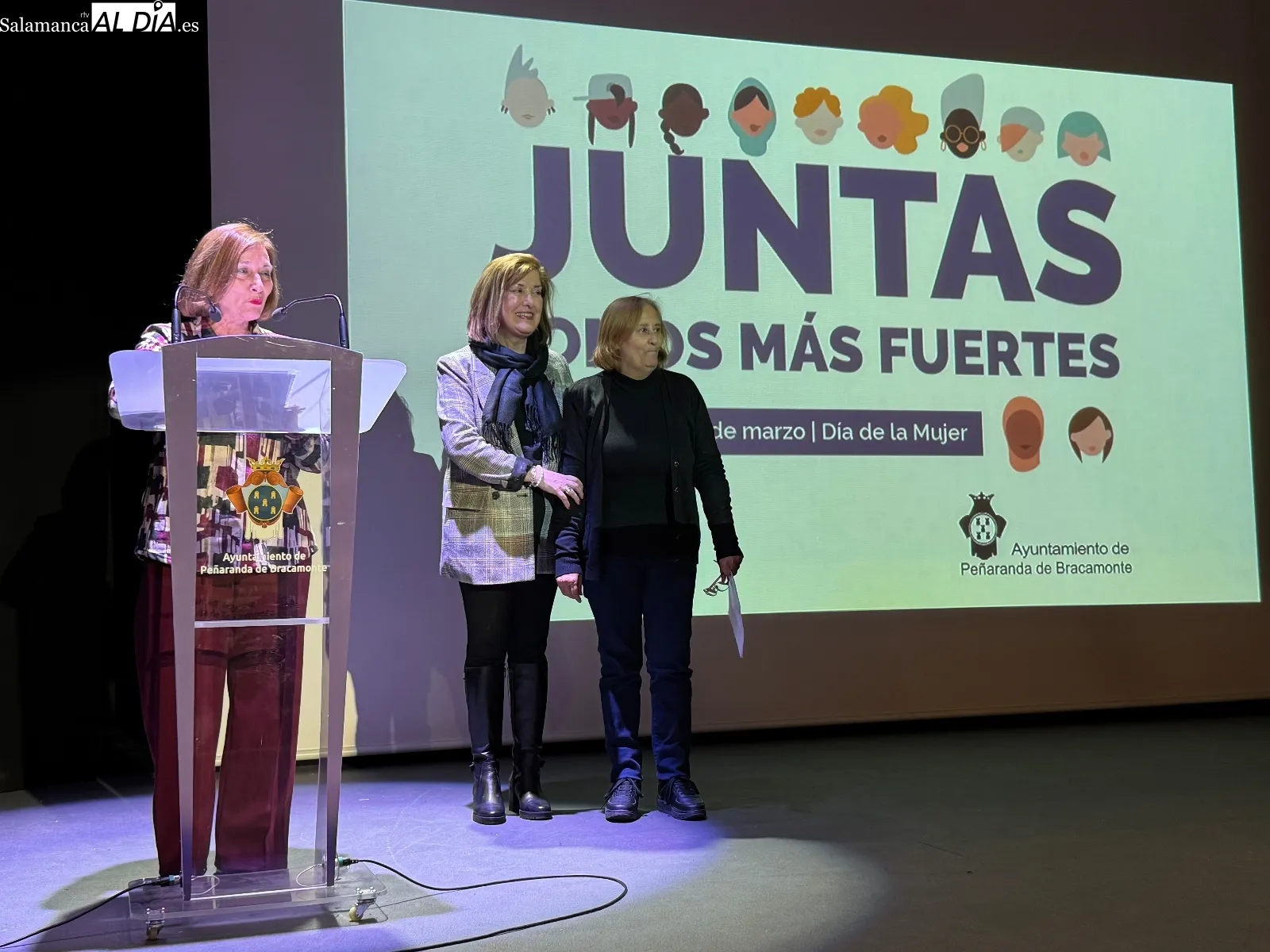 Acto central del 8M en Peñaranda