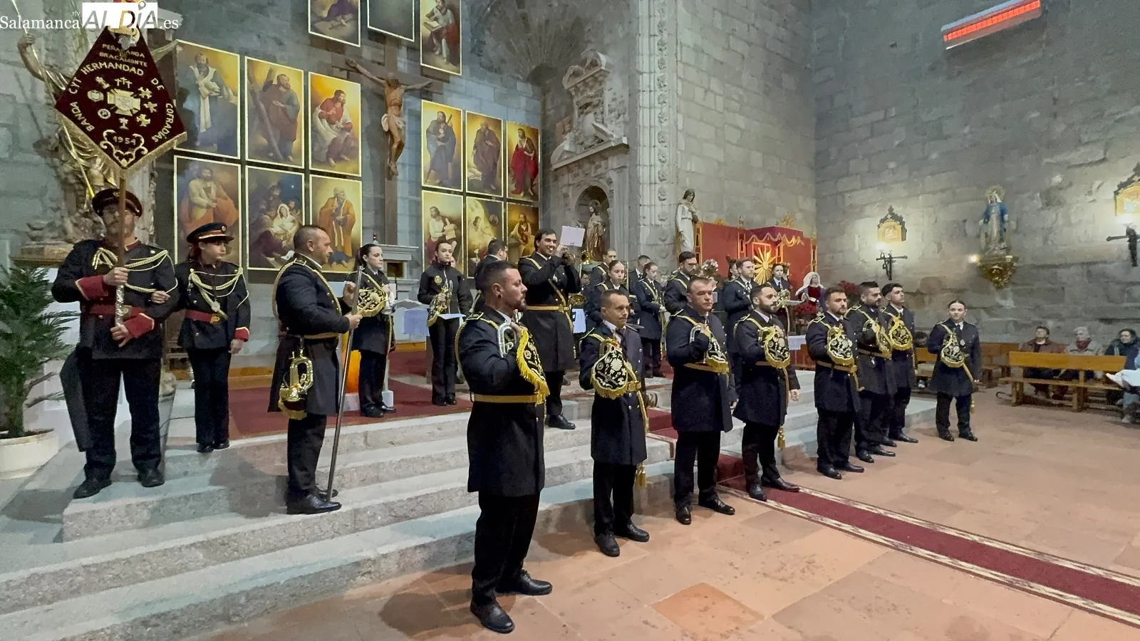 Foto 3 - Pe&ntilde;aranda vive una tarde de emoci&oacute;n y  m&uacute;sica cofrade con el III Concierto &lsquo;Pe&ntilde;aranda de Pasi&oacute;n&rsquo;