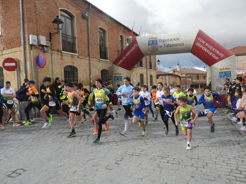 FOTOS | Cantalpino corona a David Bartolomé Delanoe y María Pierna Álvarez en su III Duatlón Cross