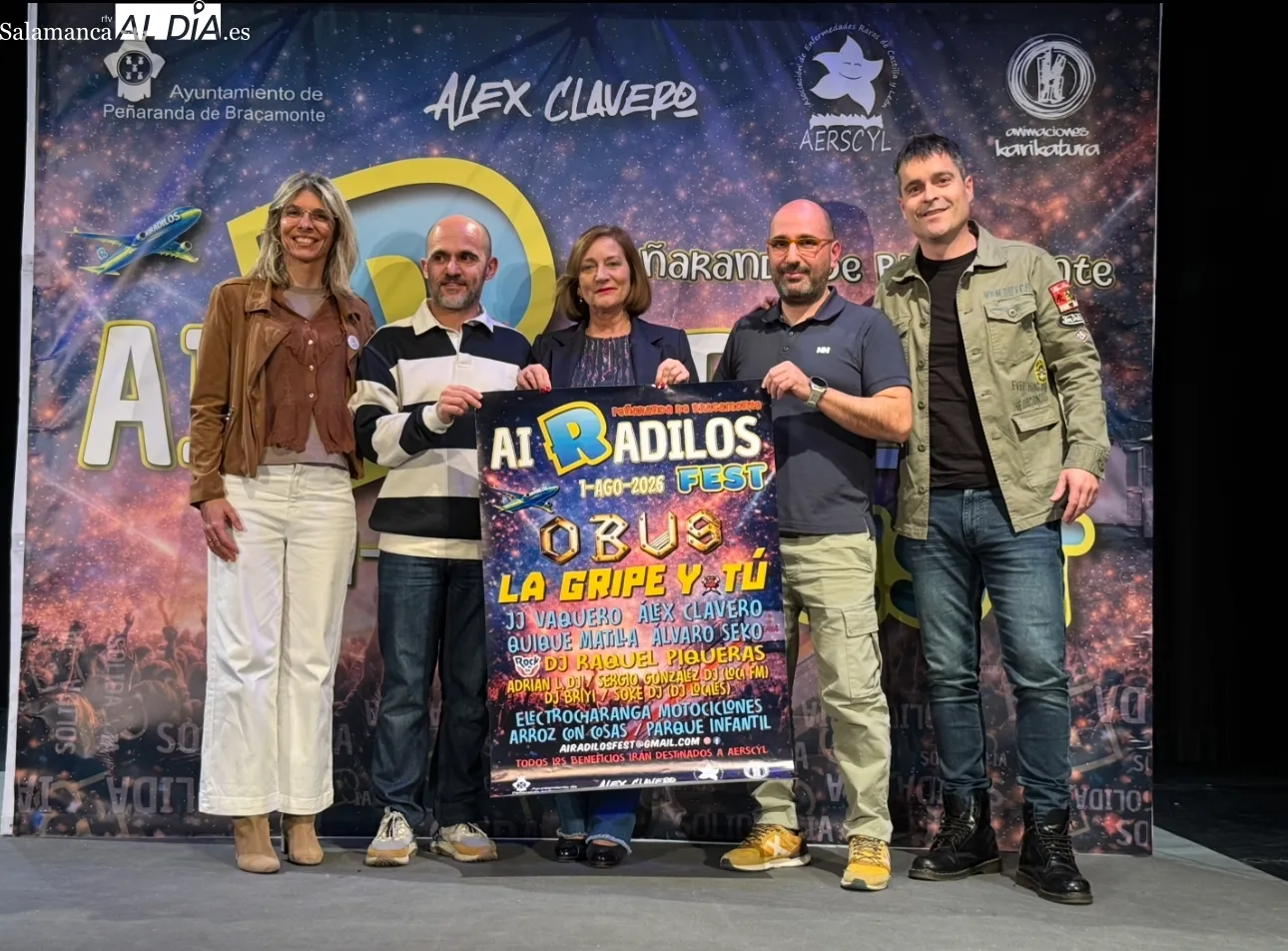Foto 9 - Pe&ntilde;aranda presenta el II Airadilos Fest, un &ldquo;viaje&rdquo; solidario que busca crecer en apoyos a la investigaci&oacute;n de las enfermedades raras