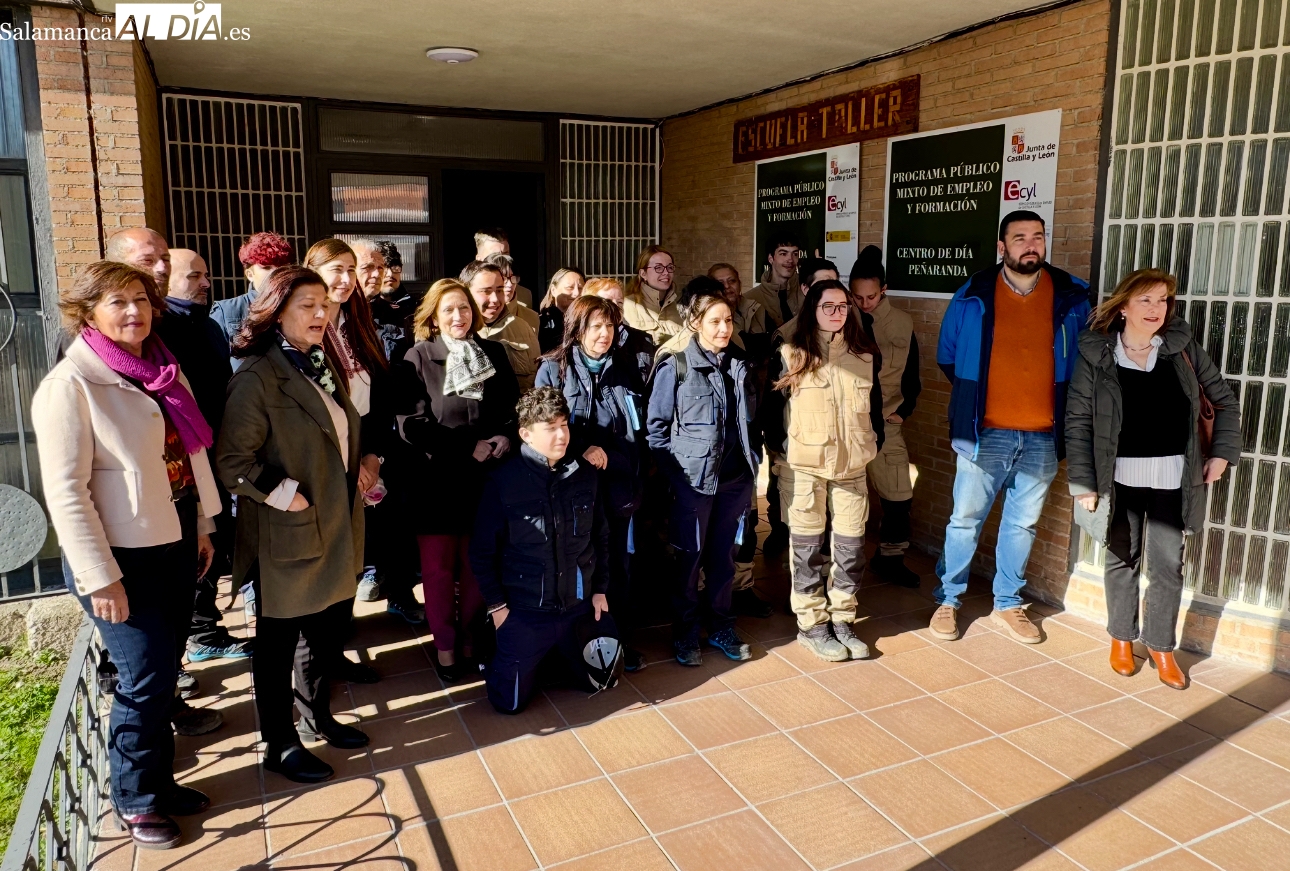 Ayuntamiento y ECyL inician en Peñaranda dos nuevos programas de formación y empleo para 20 alumnos