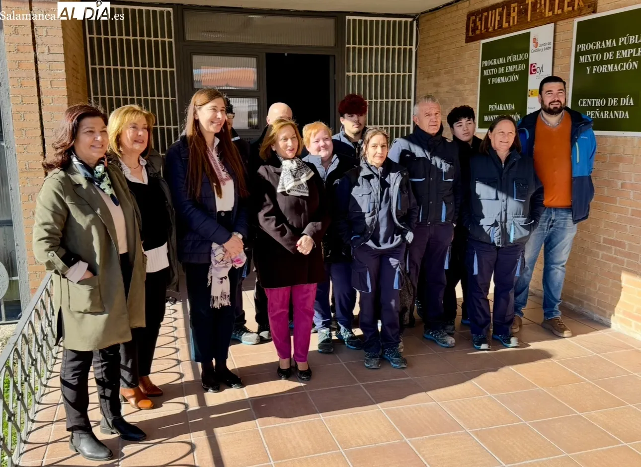 Foto 5 - Ayuntamiento y ECyL inician en Pe&ntilde;aranda dos nuevos programas de formaci&oacute;n y empleo para 20 alumnos
