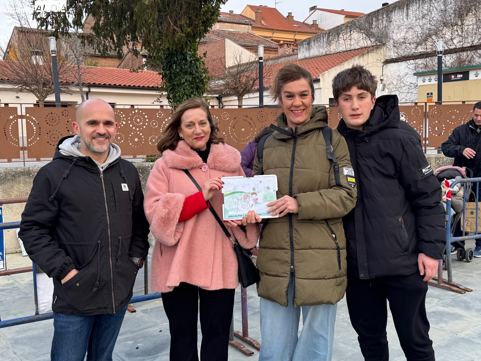  Apoyo a la chocolatada solidaria de carnaval consigue superar los 700 euros recaudados en favor de Pyfano