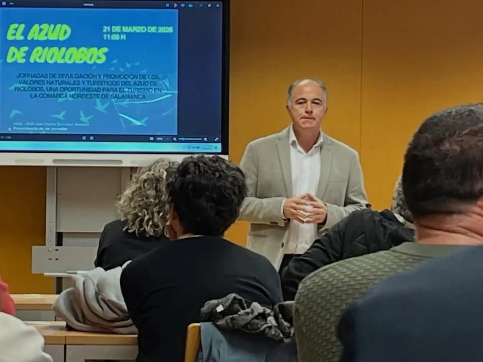 Jornada sobre el
Azud de Riolobos. Fotos: Diputación de Salamanca