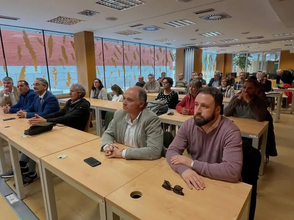 Jornada sobre el
Azud de Riolobos. Fotos: Diputación de Salamanca