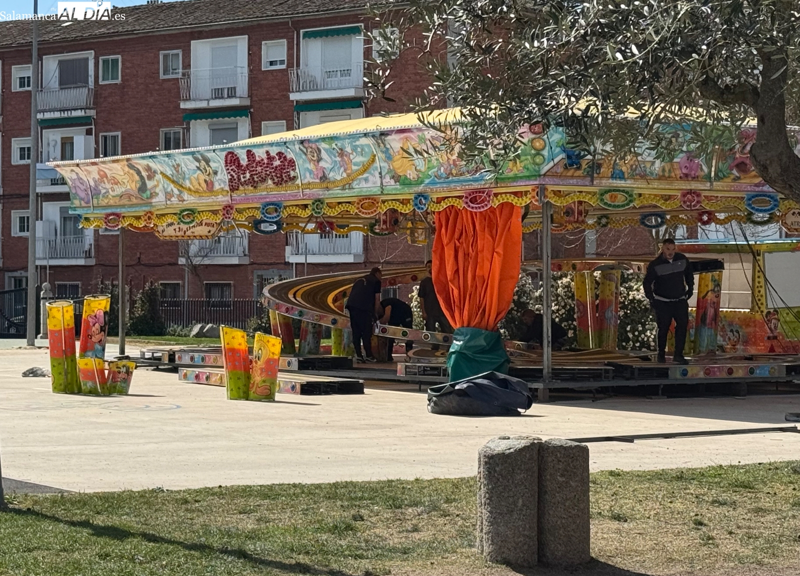 La Huerta se convierte en un mini parque de atracciones durante esta Semana Santa