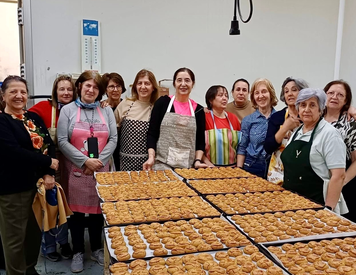 Babilafuente se vuelca en los preparativos de su rastrillo solidario de este Domingo de Ramos
