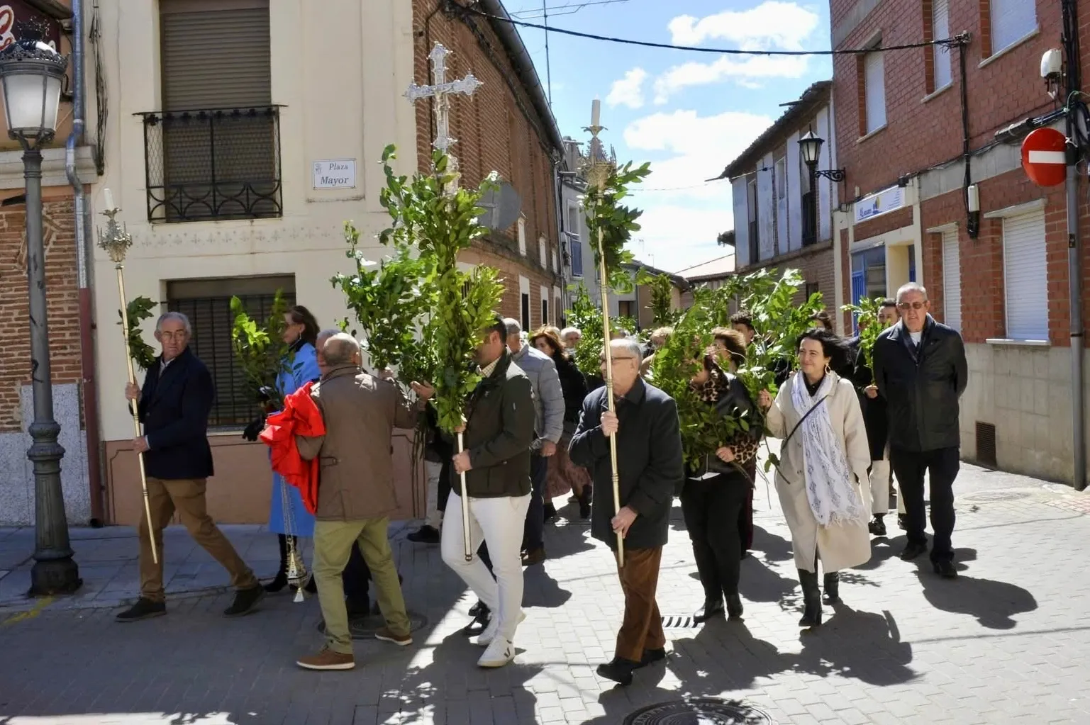 Domingo de Ramos en Macotera. Fotos José Guerras