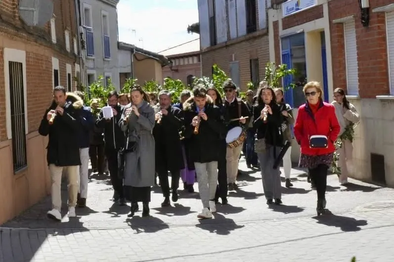 Domingo de Ramos en Macotera. Fotos José Guerras