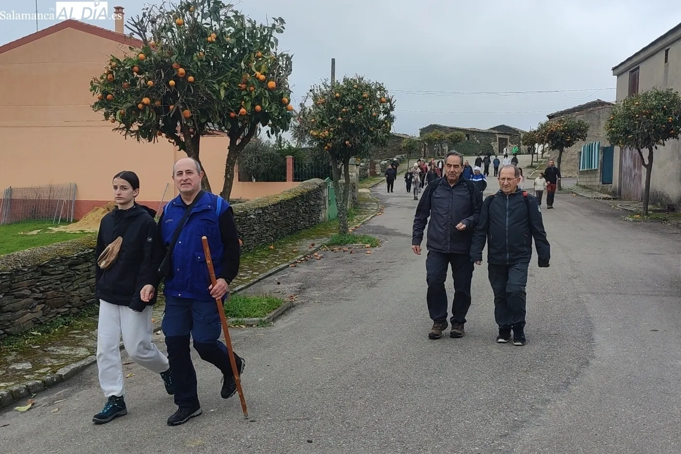 Nuevo éxito de la marcha senderias de Vilvestre / CORRAL