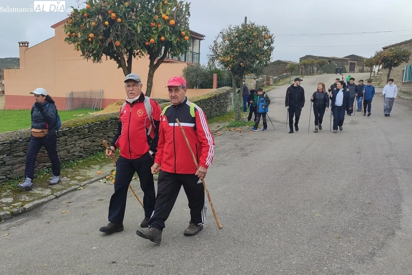 Nuevo éxito de la marcha senderias de Vilvestre / CORRAL