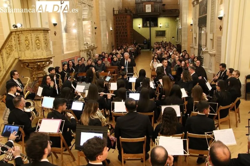 Foto 10 - La Banda de M&uacute;sica de Alba de Tormes brilla en su concierto de Semana Santa