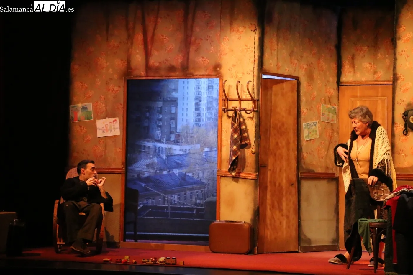 Representación de 'Maison Close' por Paraskenia Teatro en Vitigudino / CORRAL