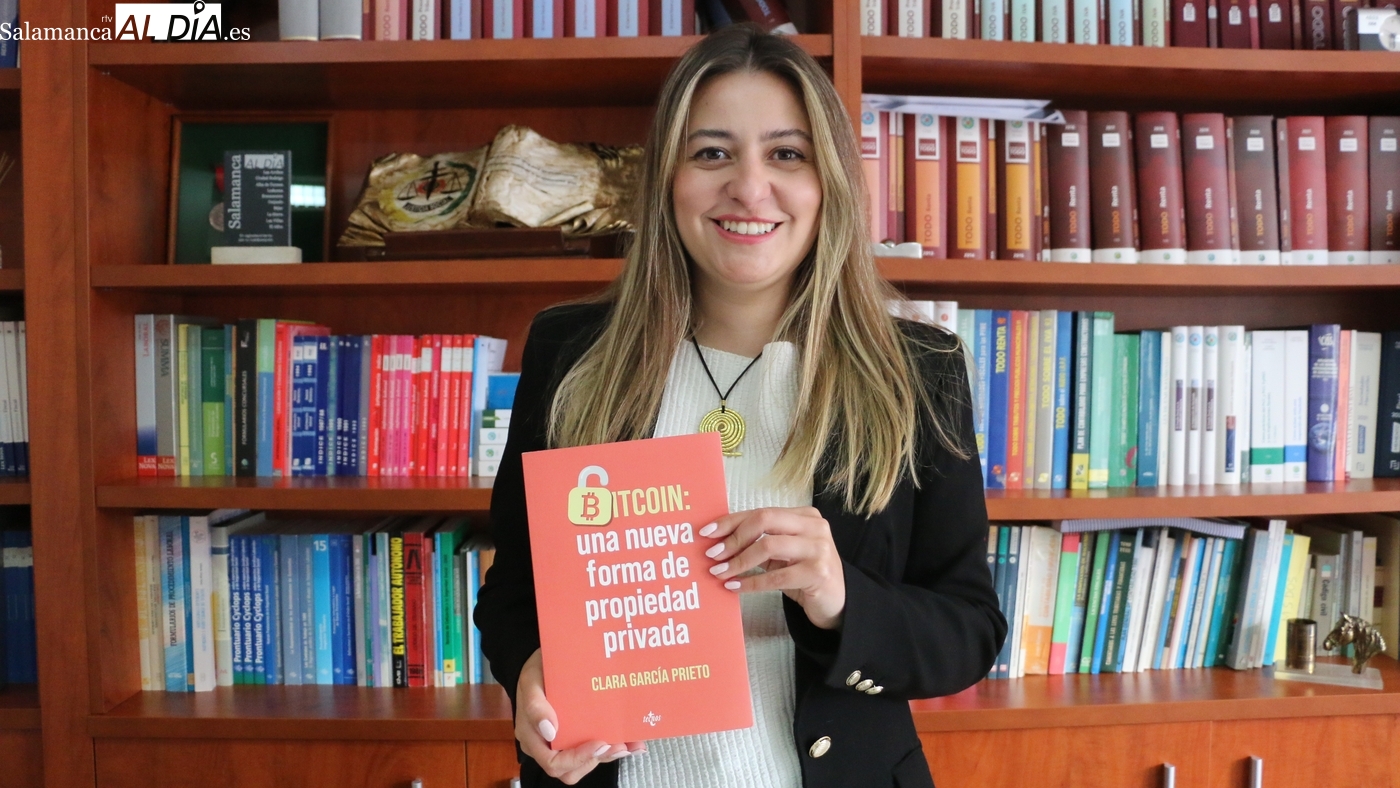 Clara García publica guía legal sobre Bitcoin y herencias