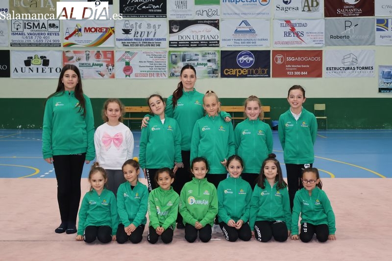 La Gimnasia Rítmica de las Escuelas Deportivas Piensos Durán Albense vuelve a escena con ilusión y un grupo lleno de talento