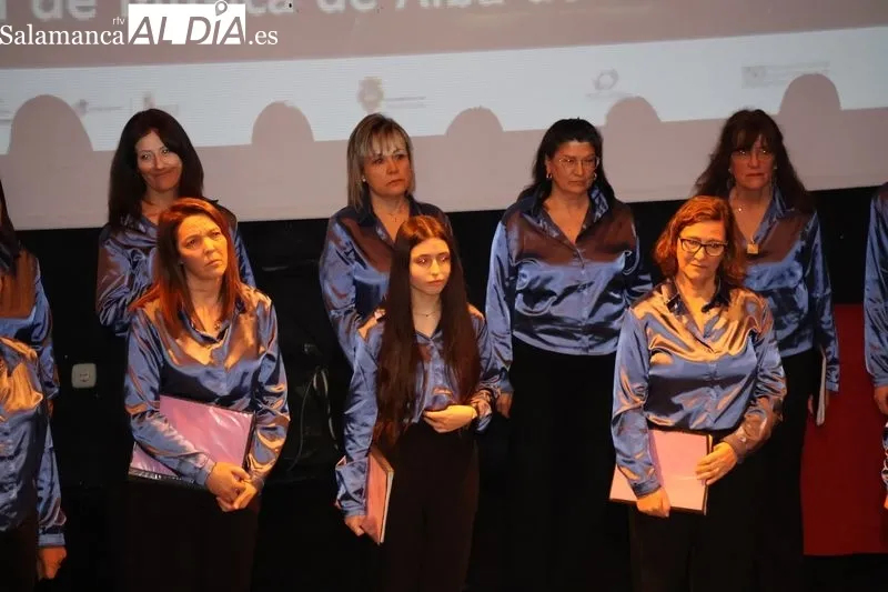 Foto 6 - El coro Kyria pone m&uacute;sica al acto central del 8M en Alba de Tormes con un repertorio dedicado a la mujer