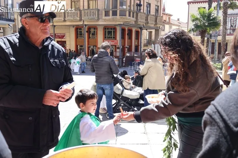 Foto 5 - La procesi&oacute;n de Ramos abre la Semana Santa en Alba de Tormes