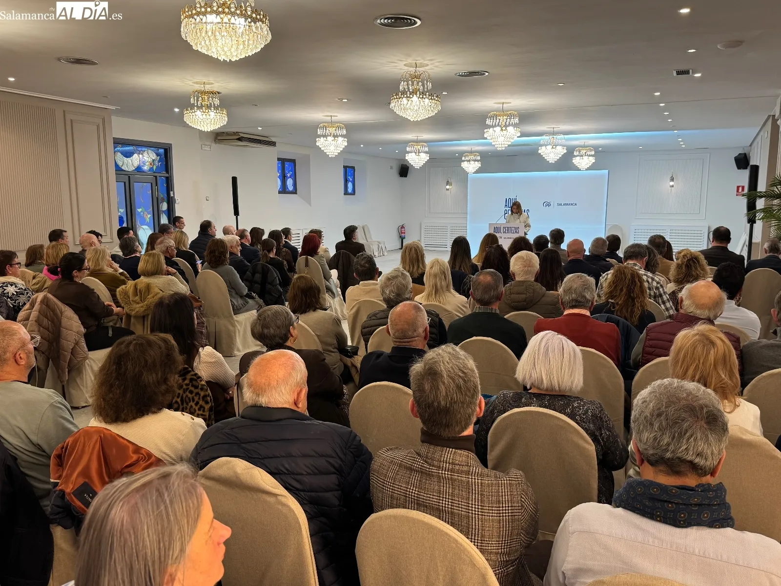 Foto 6 - &ldquo;Estamos con la gente y sus problemas&rdquo;: El PP cierra filas en Pe&ntilde;aranda junto a Mart&iacute;nez Almeida, reivindicando el "trabajo bien hecho" de Ma&ntilde;ueco